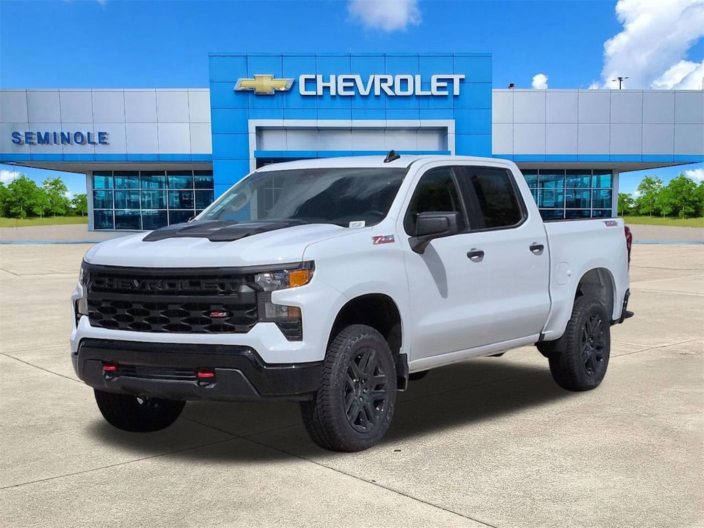New 2026 Chevrolet Silverado 1500 Custom Trail Boss Truck Crew Cab