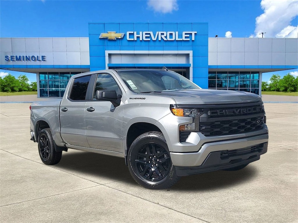New 2026 Chevrolet Silverado 1500 Custom Truck Crew Cab