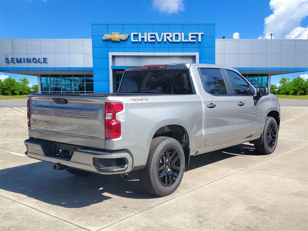 New 2026 Chevrolet Silverado 1500 Custom Truck Crew Cab