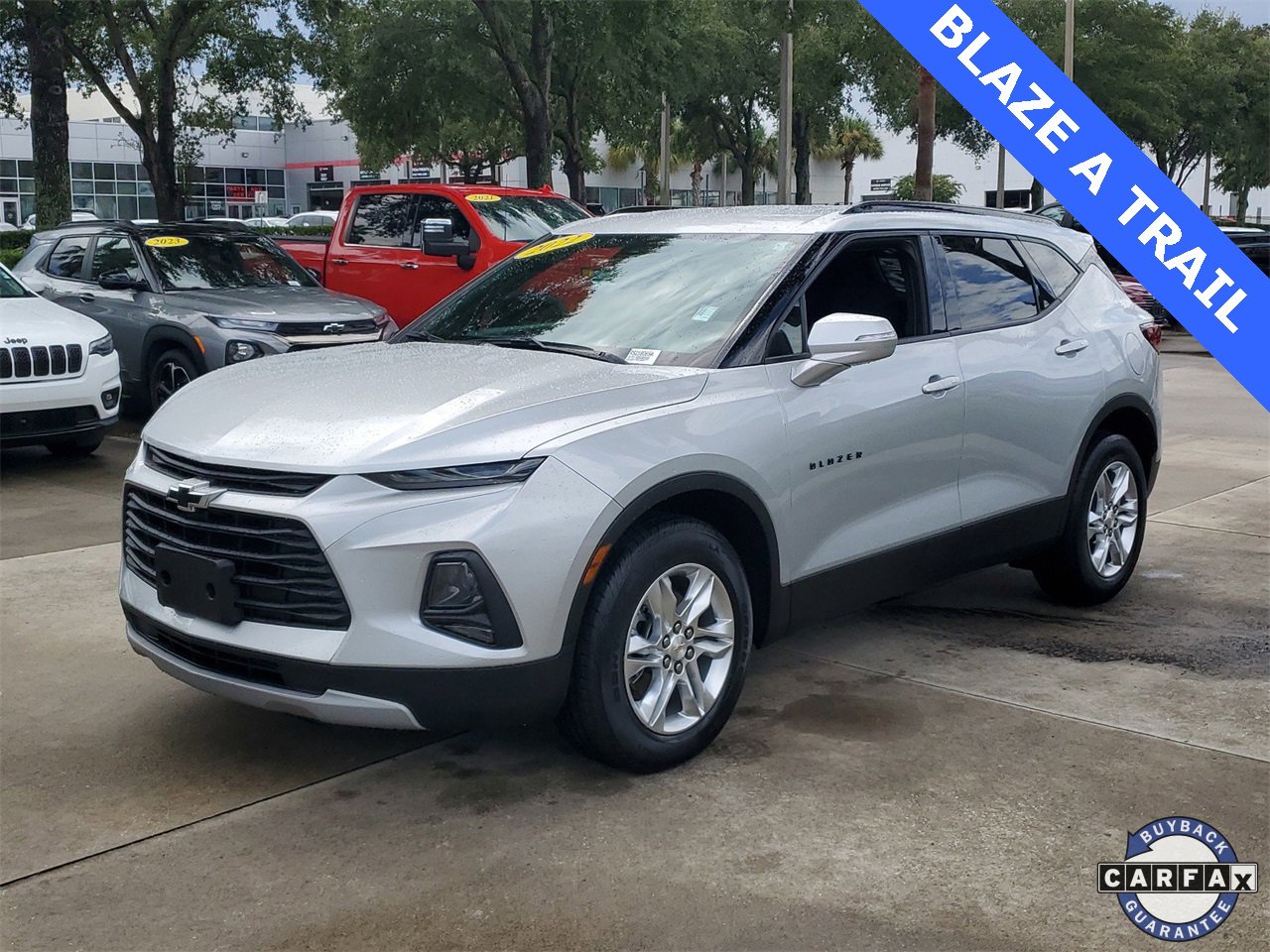 Certified 2022 Chevrolet Blazer 2LT with VIN 3GNKBHR42NS169662 for sale in Sanford, FL