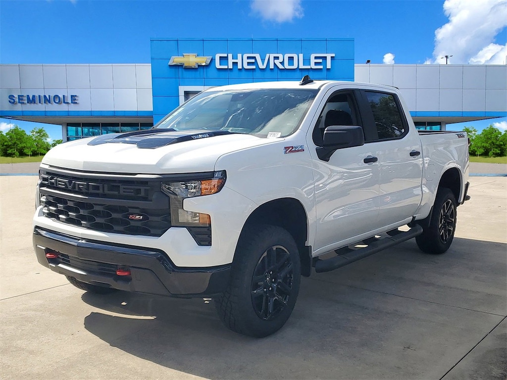 New 2026 Chevrolet Silverado 1500 Custom Trail Boss Truck Crew Cab