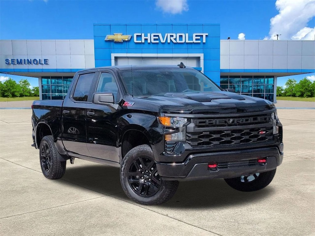 New 2026 Chevrolet Silverado 1500 Custom Trail Boss Truck Crew Cab