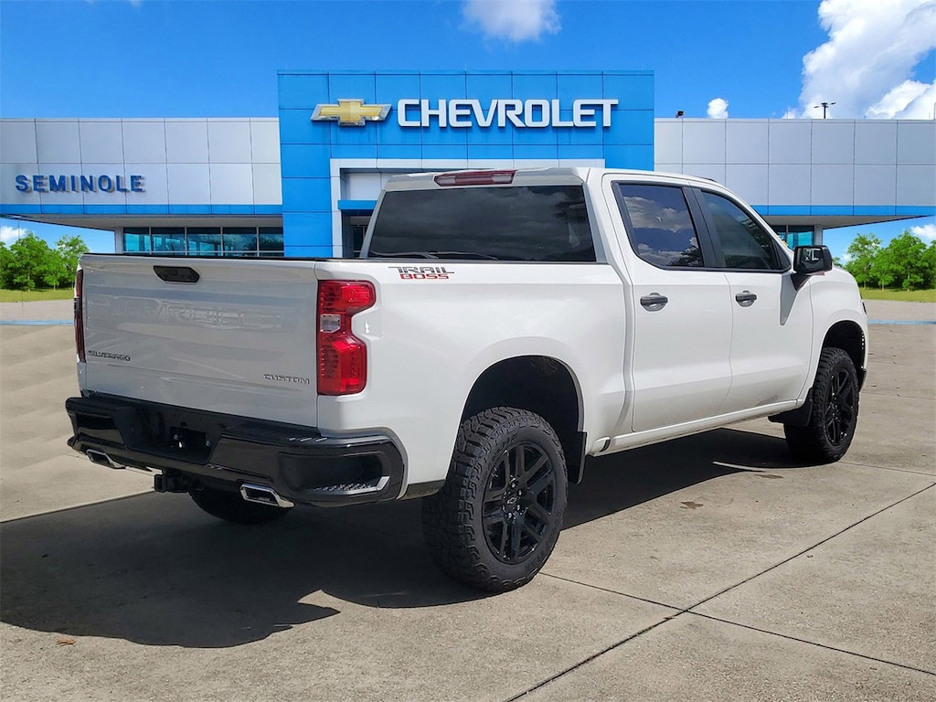New 2026 Chevrolet Silverado 1500 Custom Trail Boss Truck Crew Cab