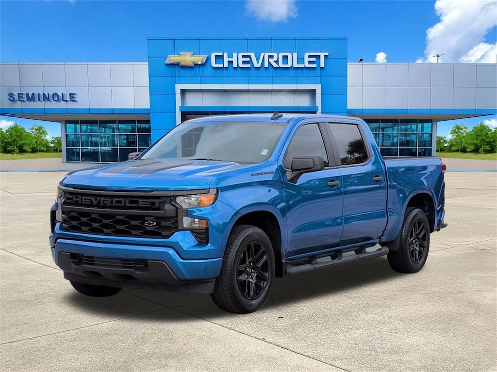 Used 2022 Chevrolet Silverado 1500 Custom Truck Crew Cab