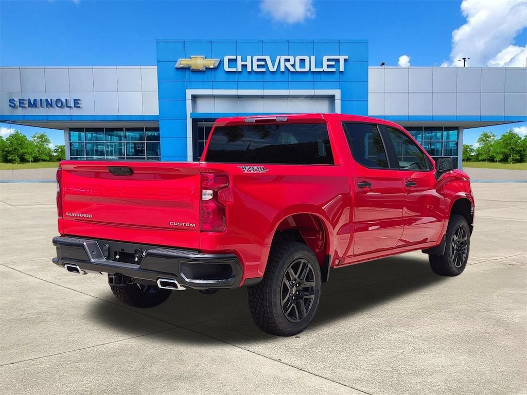 New 2026 Chevrolet Silverado 1500 Custom Trail Boss Truck Crew Cab