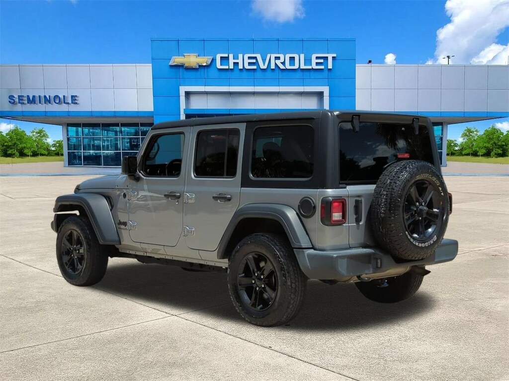 Used 2021 Jeep Wrangler Unlimited Sport Altitude 4x4 SUV