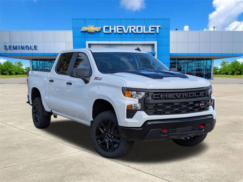 New 2026 Chevrolet Silverado 1500 Custom Trail Boss Truck Crew Cab