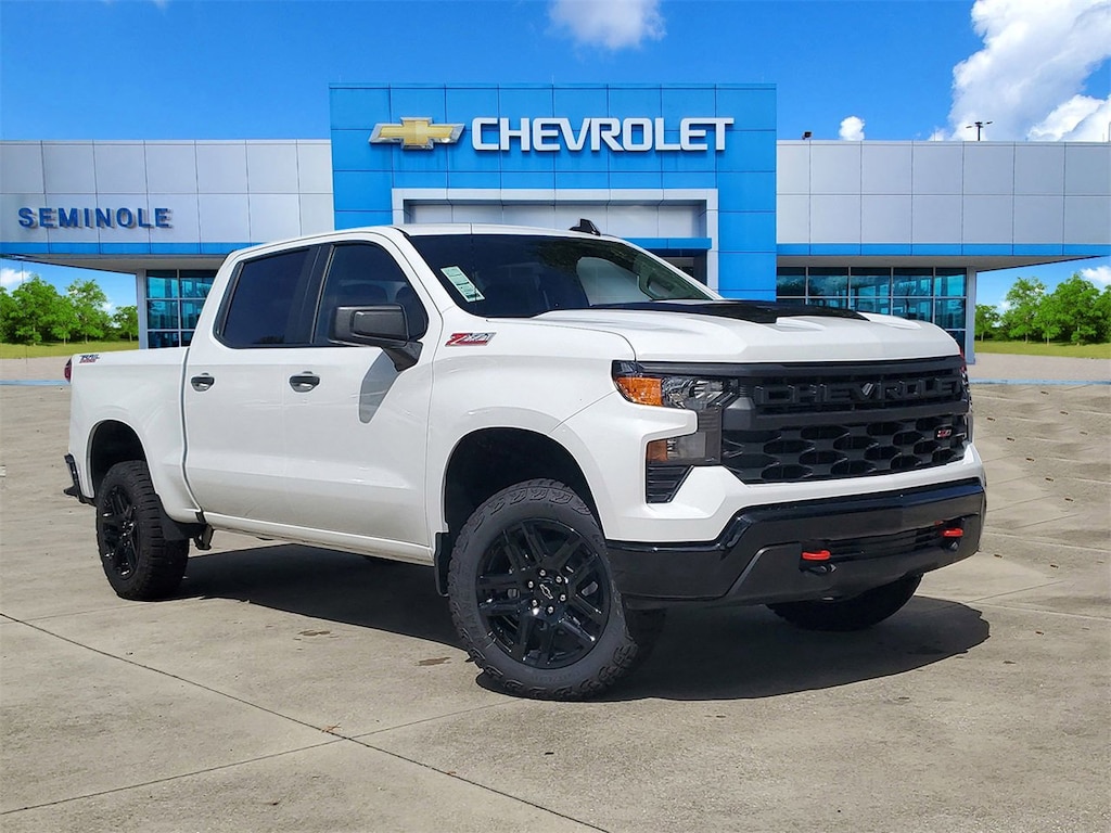 New 2026 Chevrolet Silverado 1500 Custom Trail Boss Truck Crew Cab