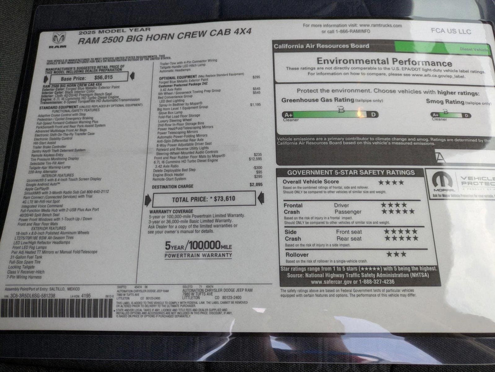 2025 RAM 2500 Big Horn - Photo 17