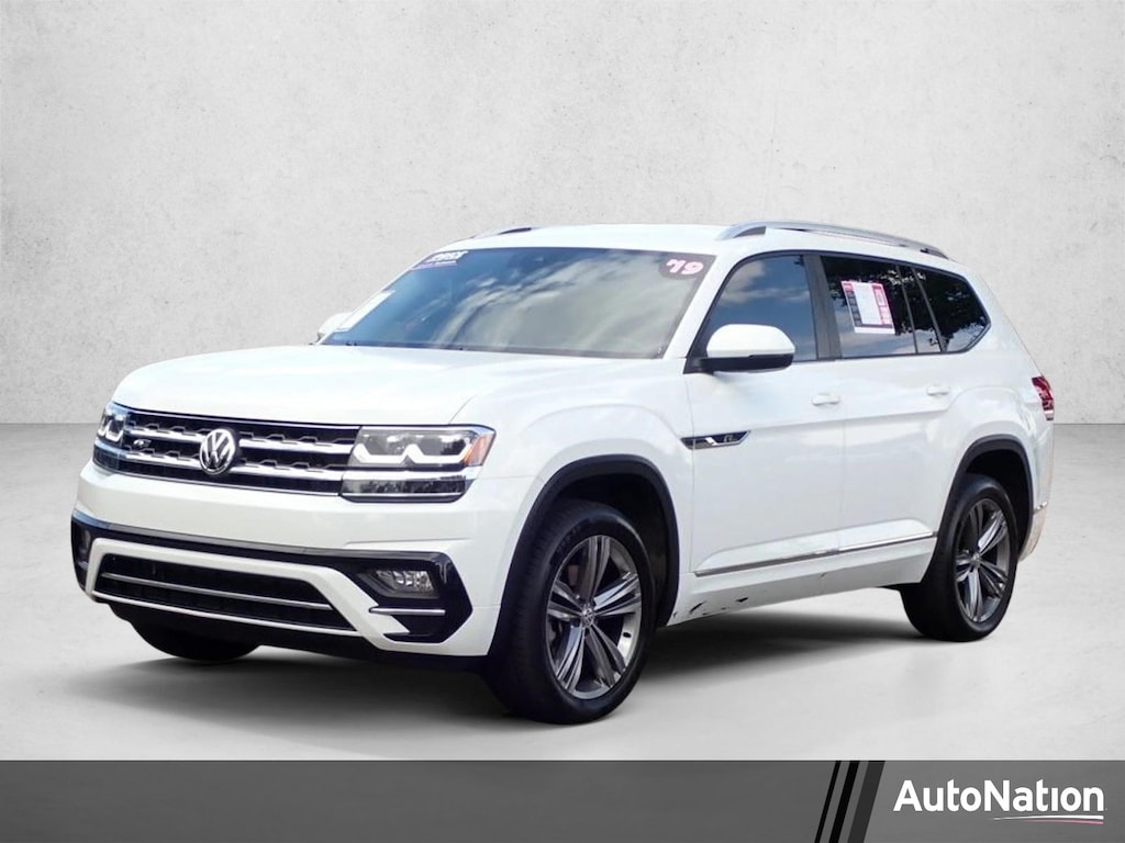 Used 2019 Volkswagen Atlas 3.6L V6 SE w/Technology R-Line Sport Utility