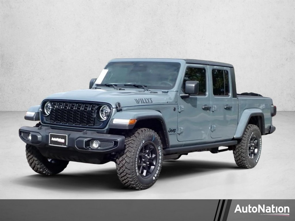 New 2026 Jeep Gladiator Willys Truck Crew Cab