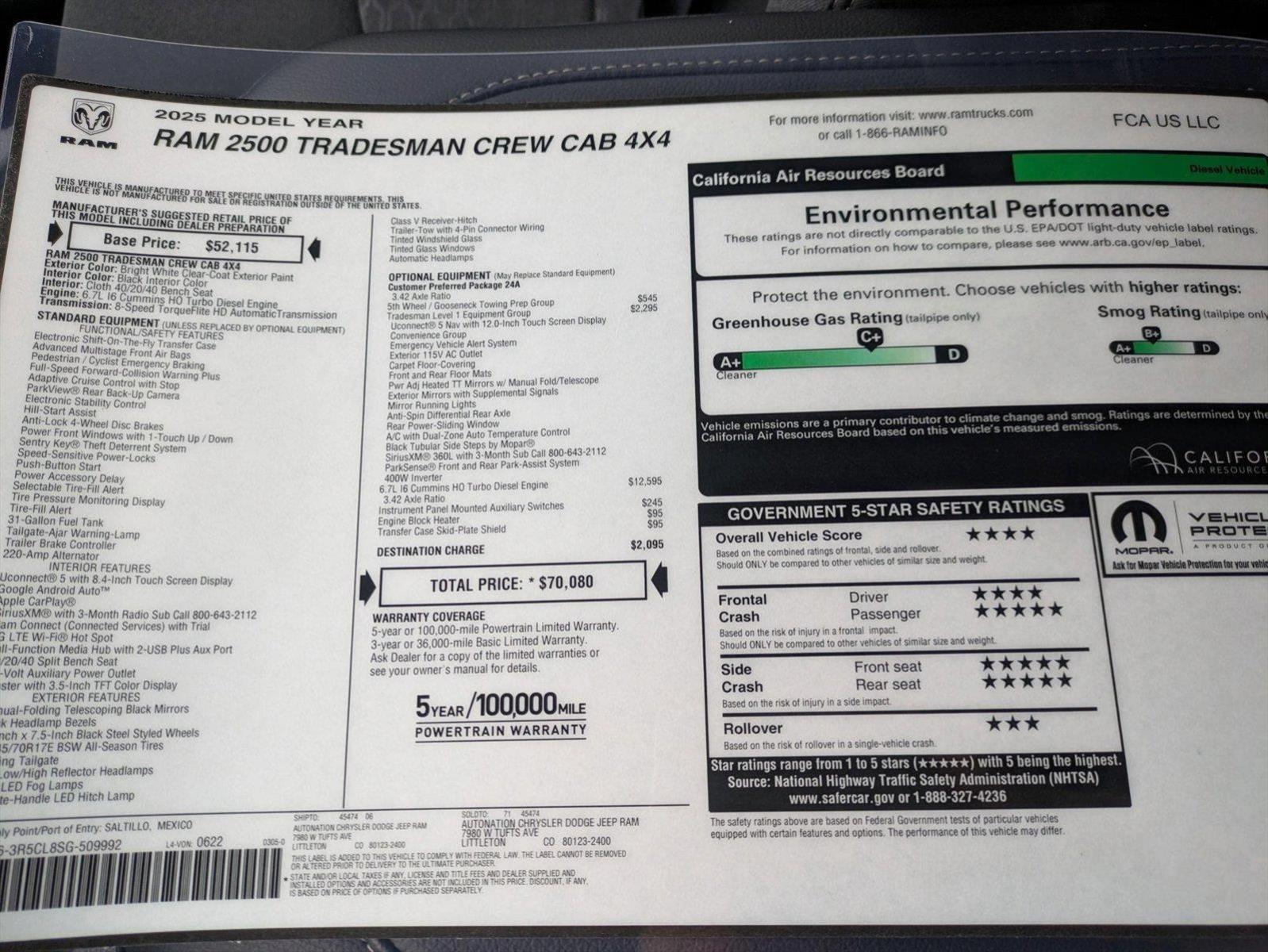 2025 RAM 2500 Tradesman - Photo 18