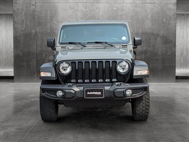 Used 2021 Jeep Wrangler Unlimited Willys Sport with VIN 1C4HJXDG4MW614262 for sale in Littleton, CO