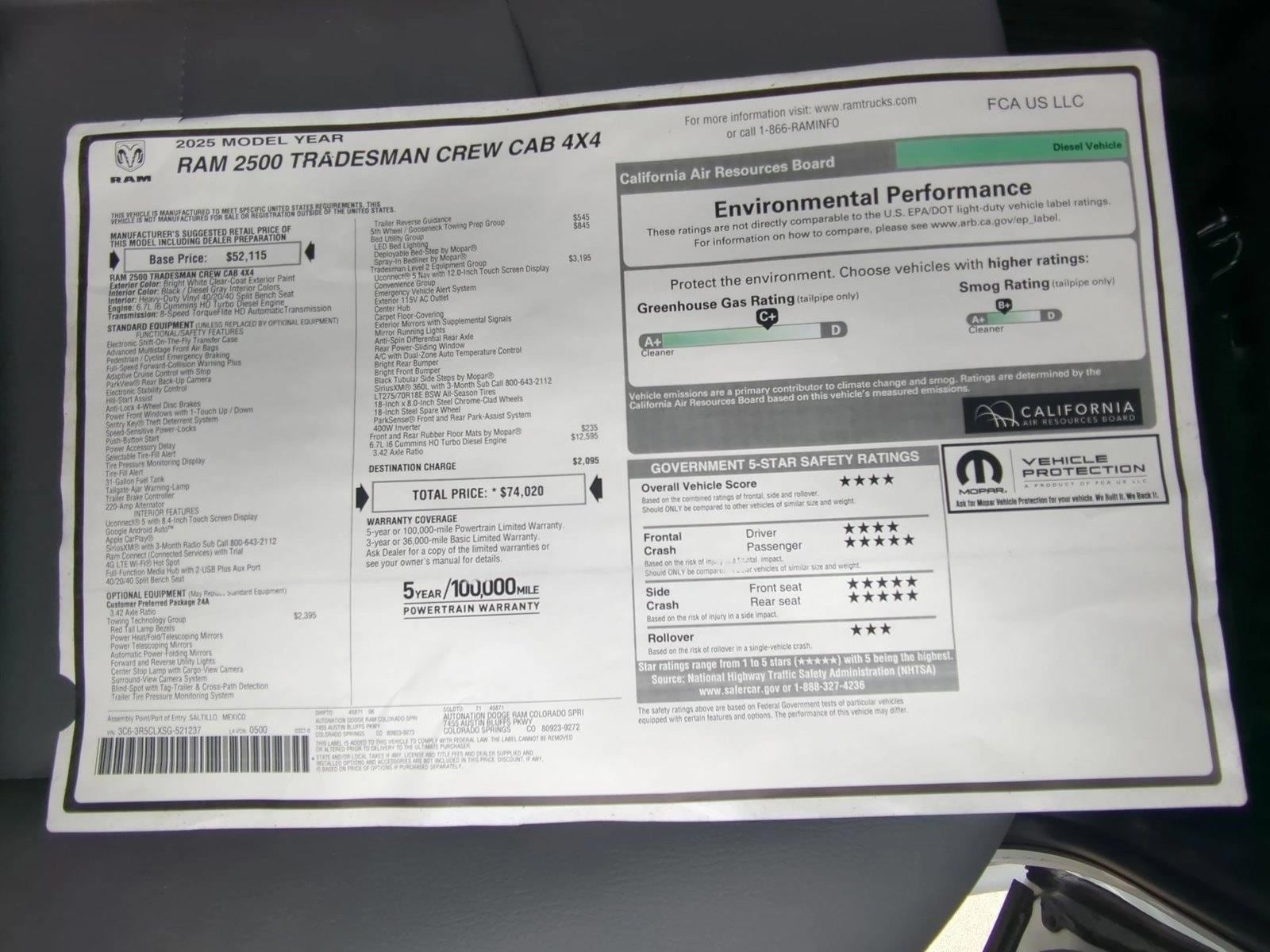 2025 RAM 2500 Tradesman - Photo 19