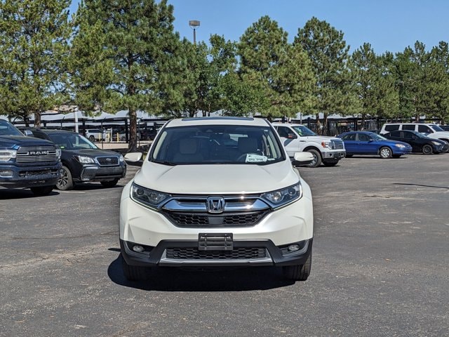 Used 2018 Honda CR-V EX with VIN 2HKRW2H50JH682657 for sale in Littleton, CO