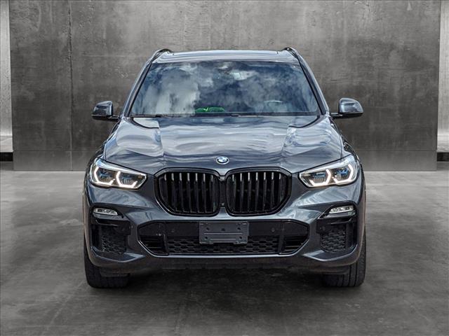 Used 2021 BMW X5 M50i with VIN 5UXJU4C02M9G69305 for sale in Littleton, CO