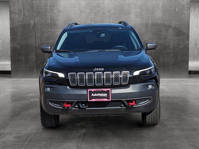 Used 2019 Jeep Cherokee Trailhawk Elite with VIN 1C4PJMBX7KD188198 for sale in Littleton, CO