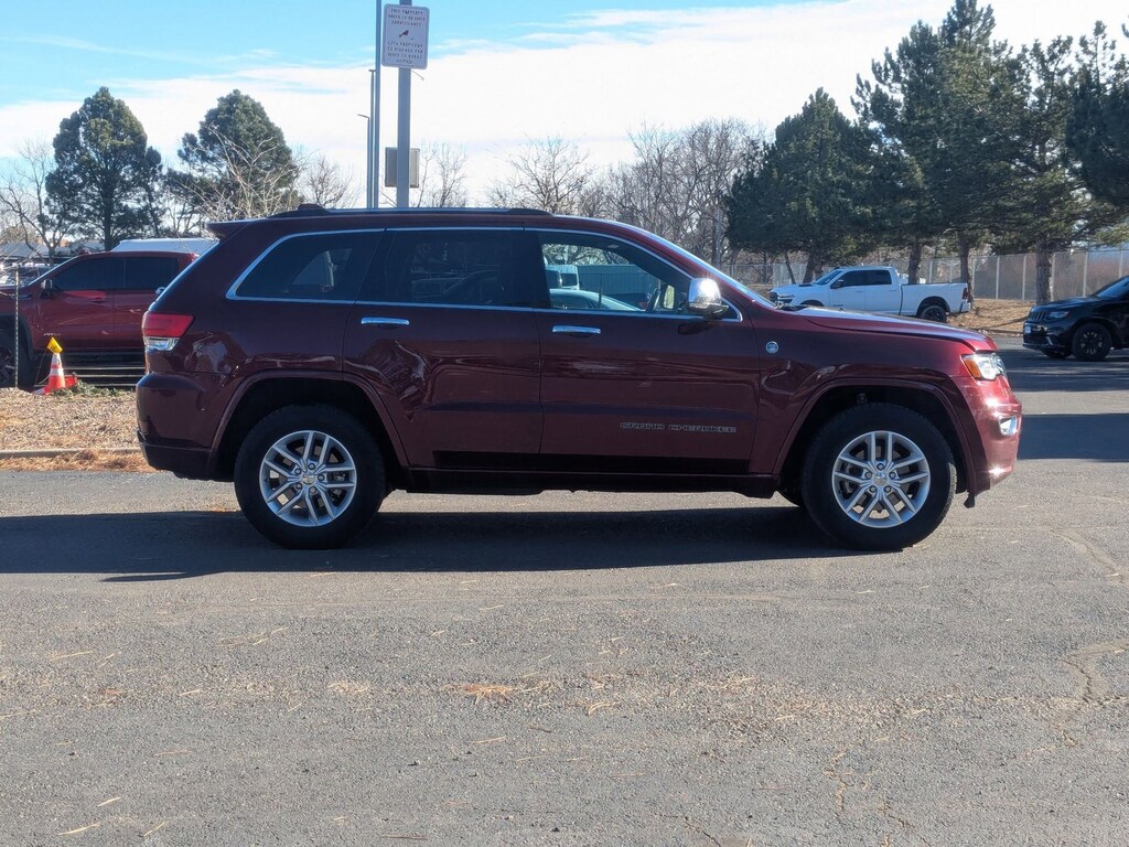 Used 2017 Jeep Grand Cherokee Overland Sport Utility
