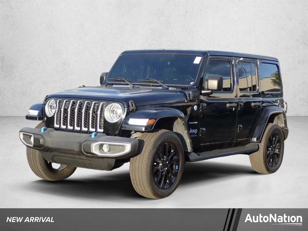Used 2022 Jeep Wrangler 4xe Unlimited Sahara Sport Utility