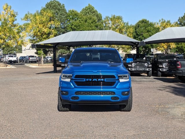 Used 2020 RAM Ram 1500 Pickup Laramie with VIN 1C6SRFJT8LN350081 for sale in Littleton, CO