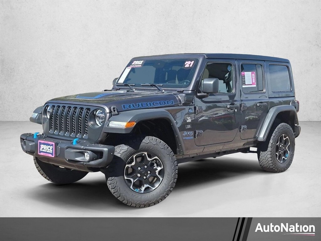 Used 2021 Jeep Wrangler 4xe Unlimited Rubicon Sport Utility