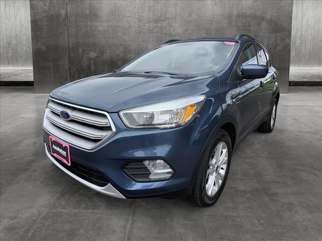 Used 2018 Ford Escape SE with VIN 1FMCU0GD3JUA43764 for sale in Littleton, CO