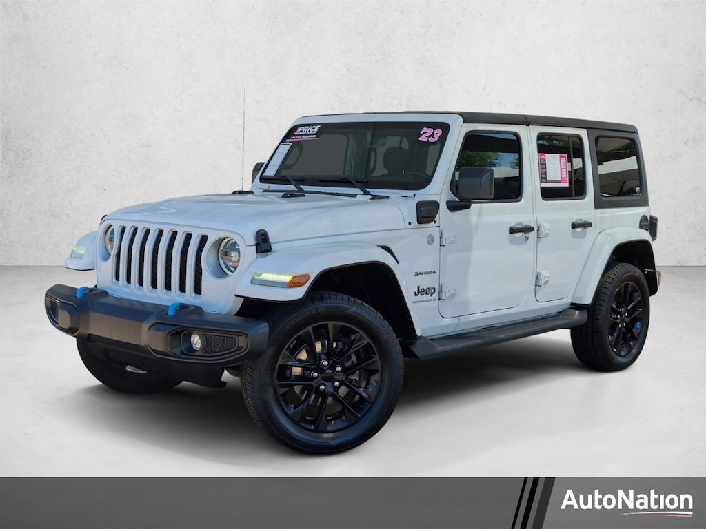 Used 2023 Jeep Wrangler 4xe Sahara Sport Utility