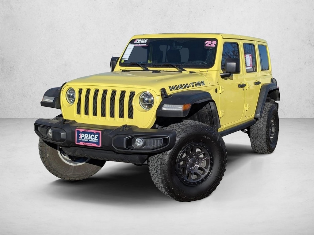 Used 2022 Jeep Wrangler Unlimited High Tide Sport Utility