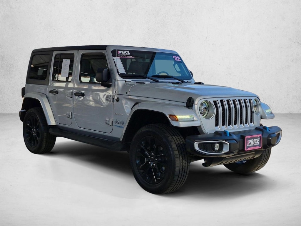 Used 2022 Jeep Wrangler 4xe Unlimited Sahara Sport Utility