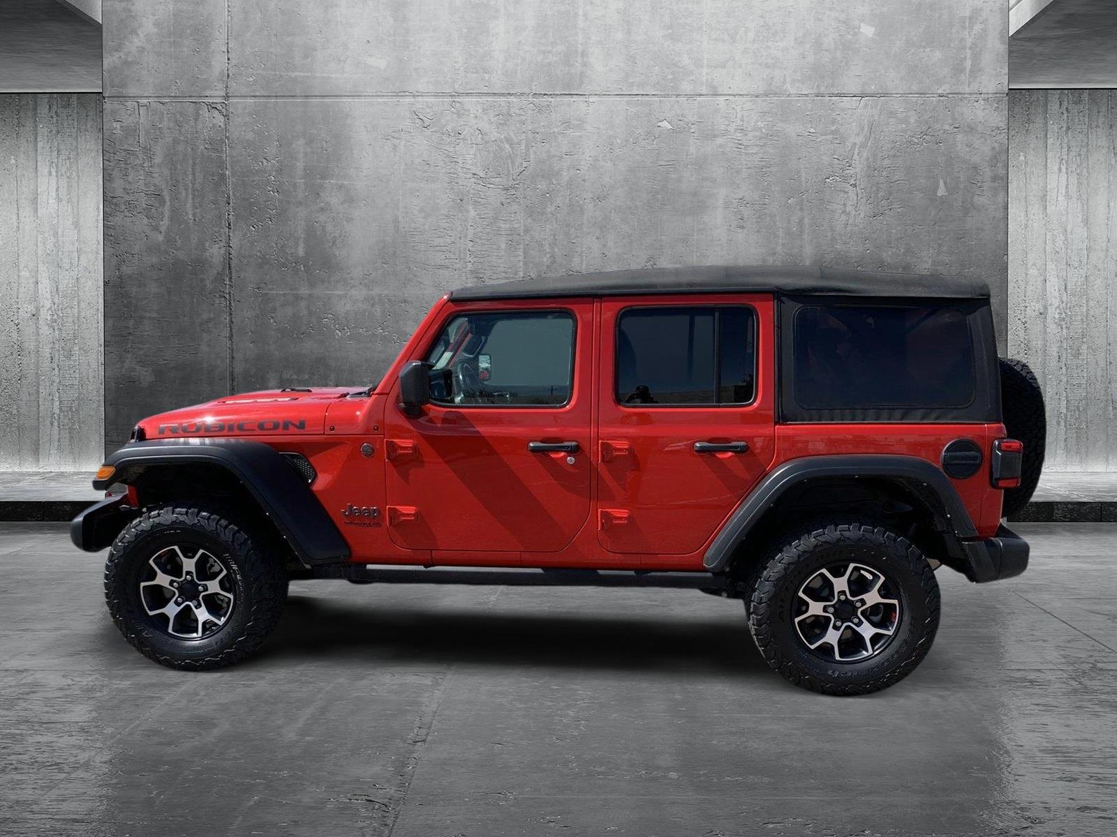 Used 2022 Jeep Wrangler Unlimited Rubicon with VIN 1C4HJXFG0NW127154 for sale in Littleton, CO