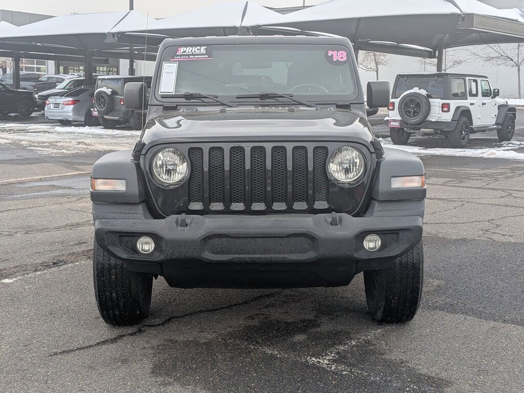 Used 2018 Jeep Wrangler Sport S Sport Utility