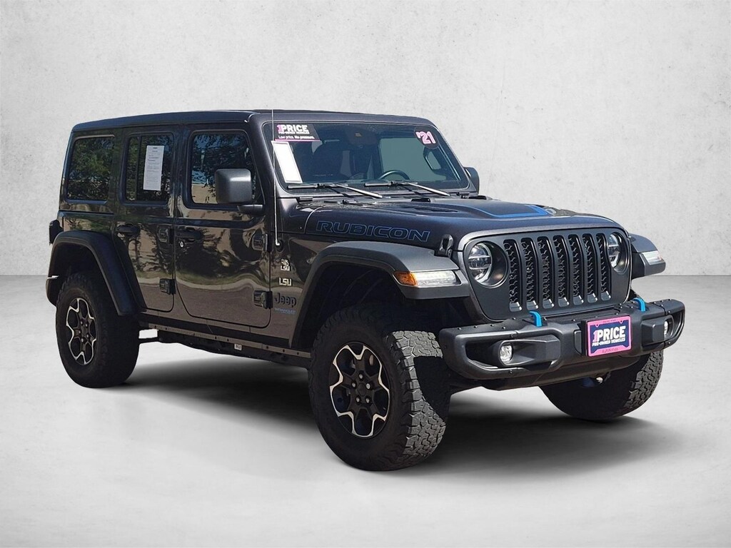 Used 2021 Jeep Wrangler 4xe Unlimited Rubicon Sport Utility