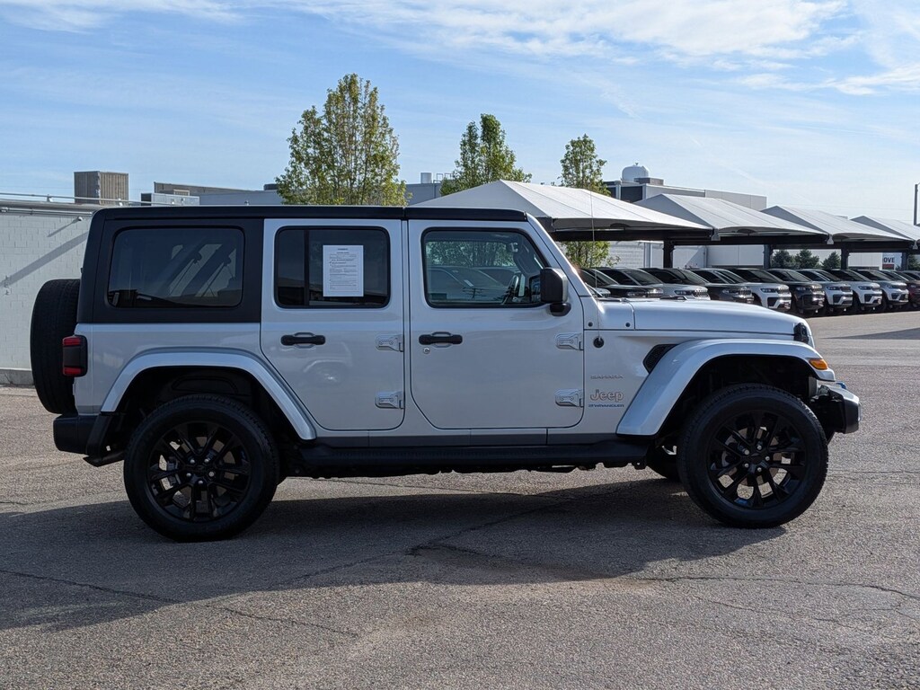 Used 2023 Jeep Wrangler 4xe Sahara Sport Utility