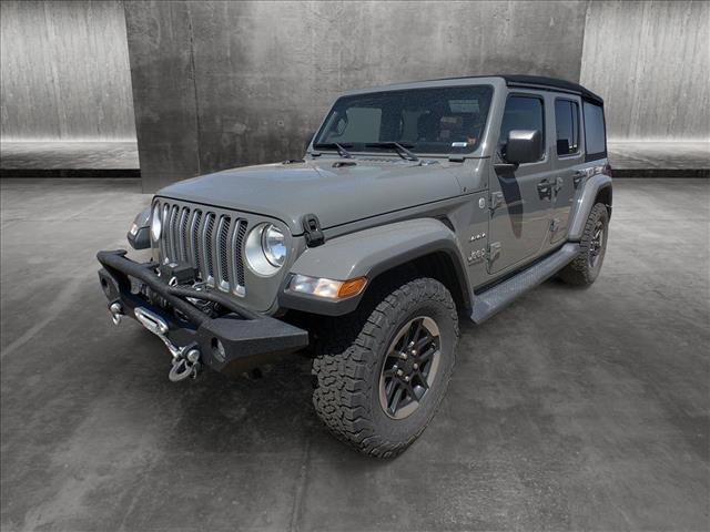 Used 2019 Jeep Wrangler Unlimited Sahara with VIN 1C4HJXEG6KW532870 for sale in Littleton, CO