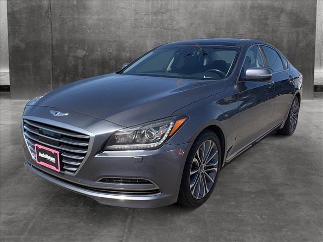 Used 2015 Hyundai Genesis Base with VIN KMHGN4JE3FU073507 for sale in Littleton, CO