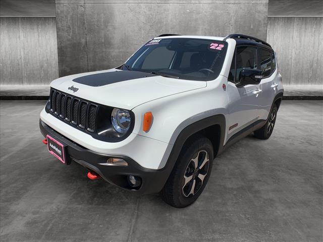 Used 2022 Jeep Renegade Trailhawk with VIN ZACNJDC18NPN72947 for sale in Littleton, CO