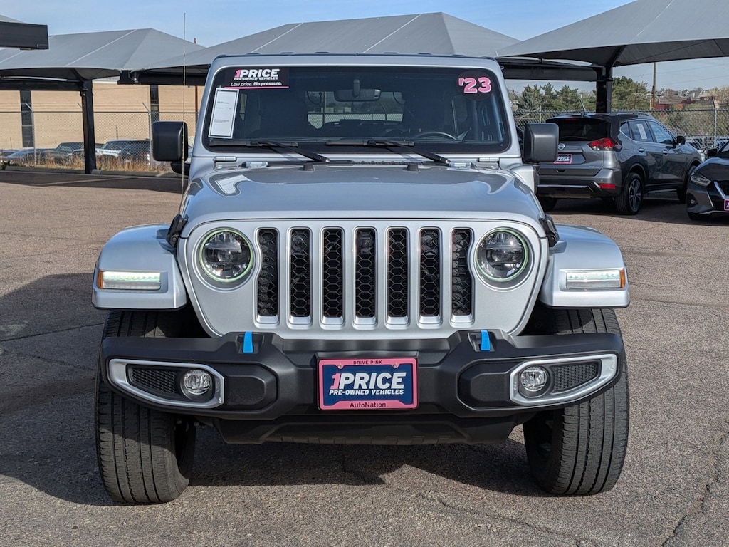 Used 2023 Jeep Wrangler 4xe Sahara Sport Utility