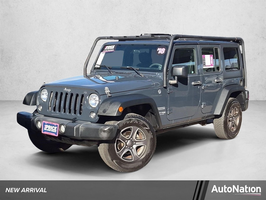 Used 2018 Jeep Wrangler Sport Sport Utility