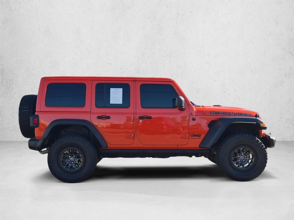Used 2023 Jeep Wrangler High Tide Sport Utility
