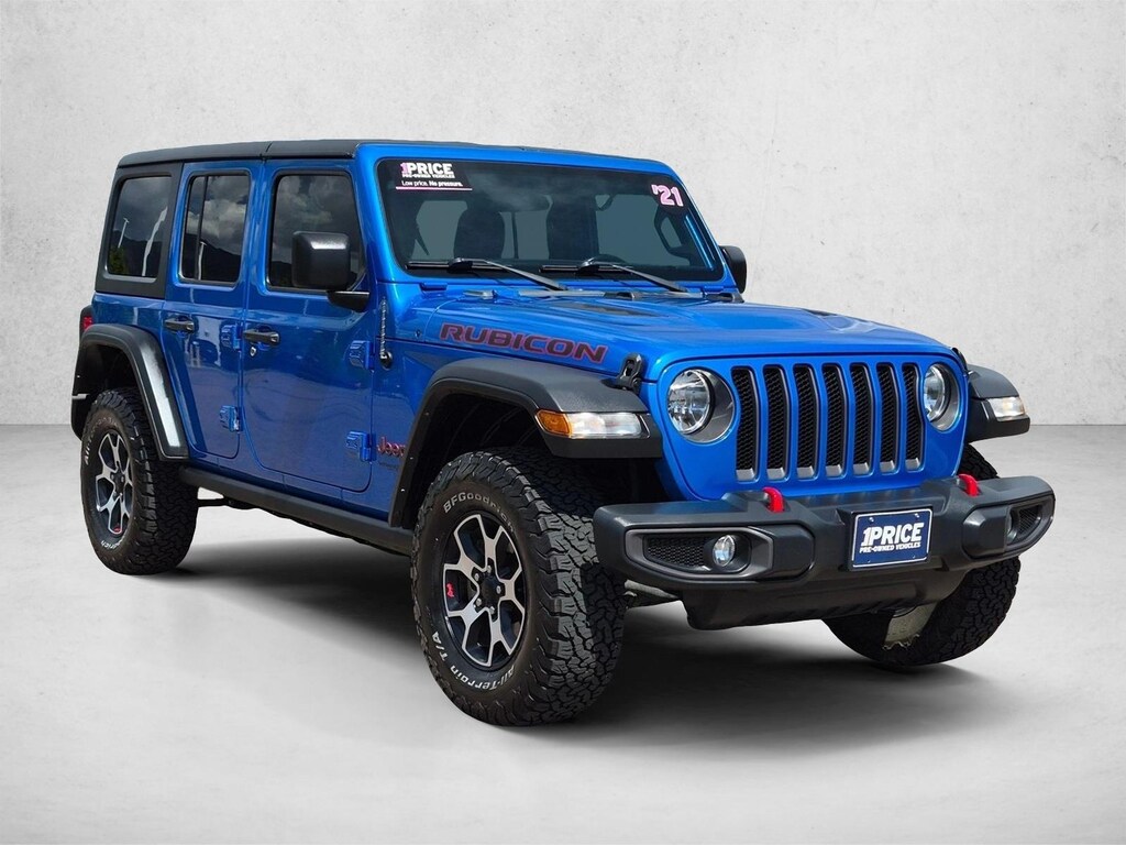 Used 2021 Jeep Wrangler Unlimited Rubicon Sport Utility