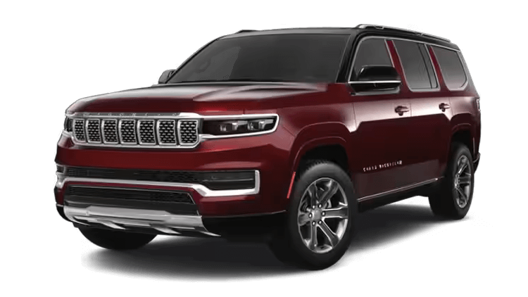 Grand Wagoneer in Velvet Red/Black