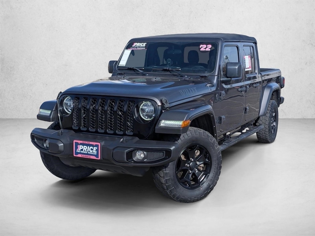 Used 2022 Jeep Gladiator Willys Crew Cab Pickup
