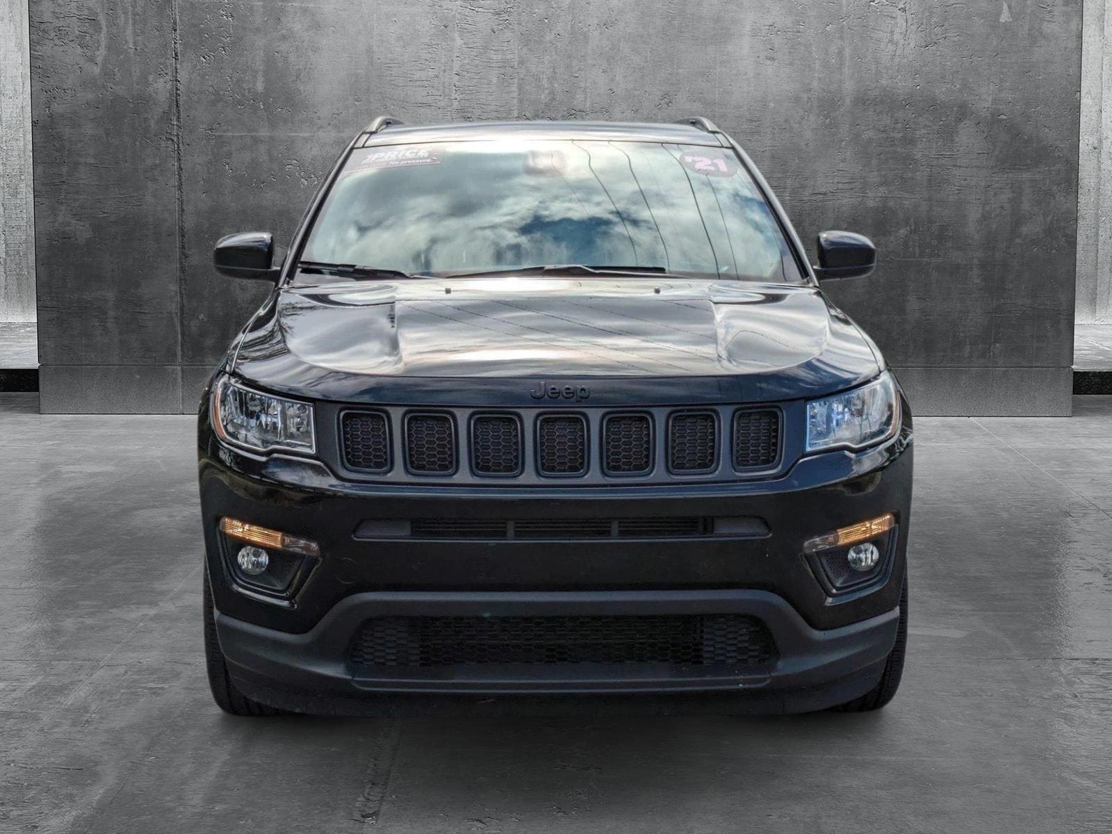 Used 2021 Jeep Compass Altitude with VIN 3C4NJCBB7MT573764 for sale in Littleton, CO