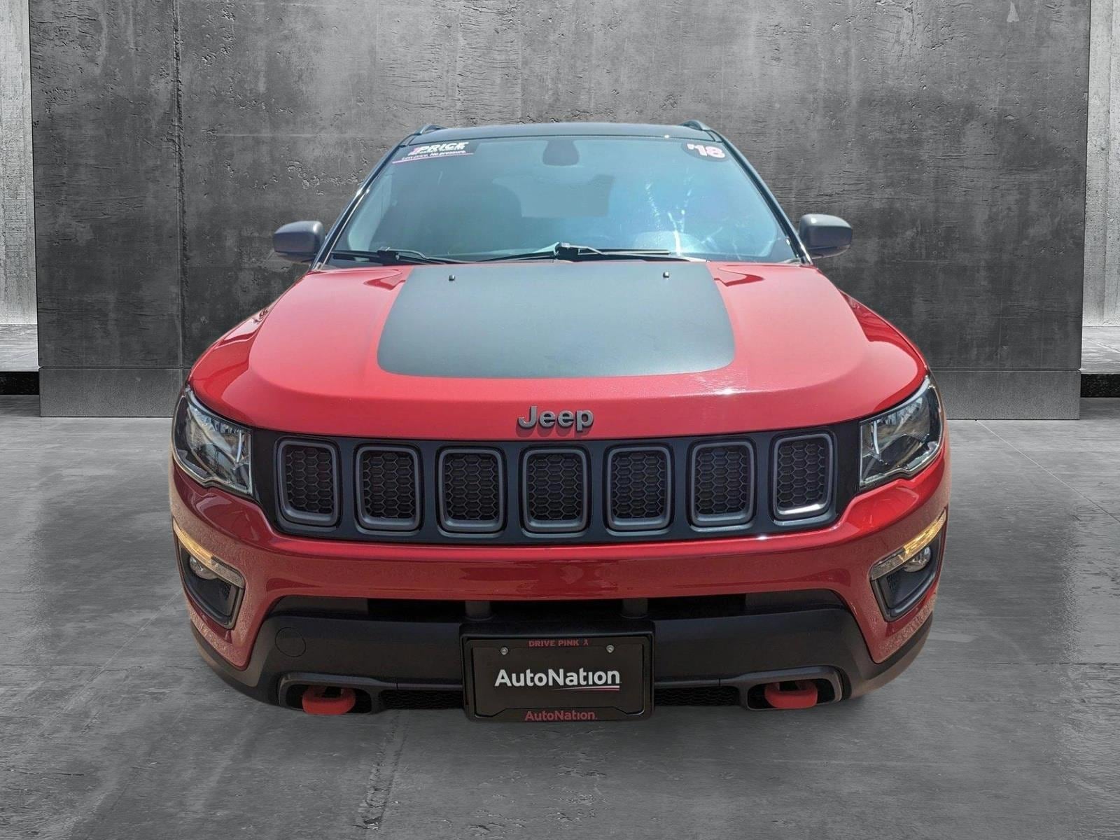 Used 2018 Jeep Compass Trailhawk with VIN 3C4NJDDBXJT485001 for sale in Littleton, CO