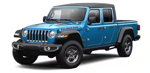 Illustration of the steel chassis of the Jeep Gladiator.