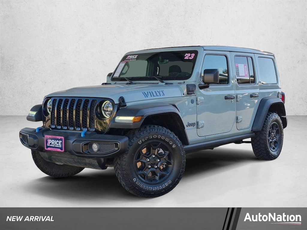 Used 2023 Jeep Wrangler 4xe Sport Utility