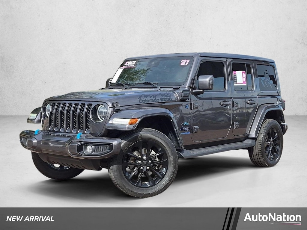 Used 2021 Jeep Wrangler 4xe Unlimited Sahara High Altitude Sport Utility