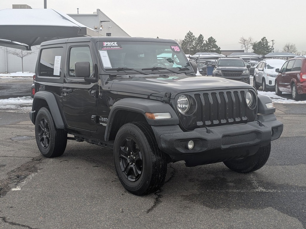 Used 2018 Jeep Wrangler Sport S Sport Utility