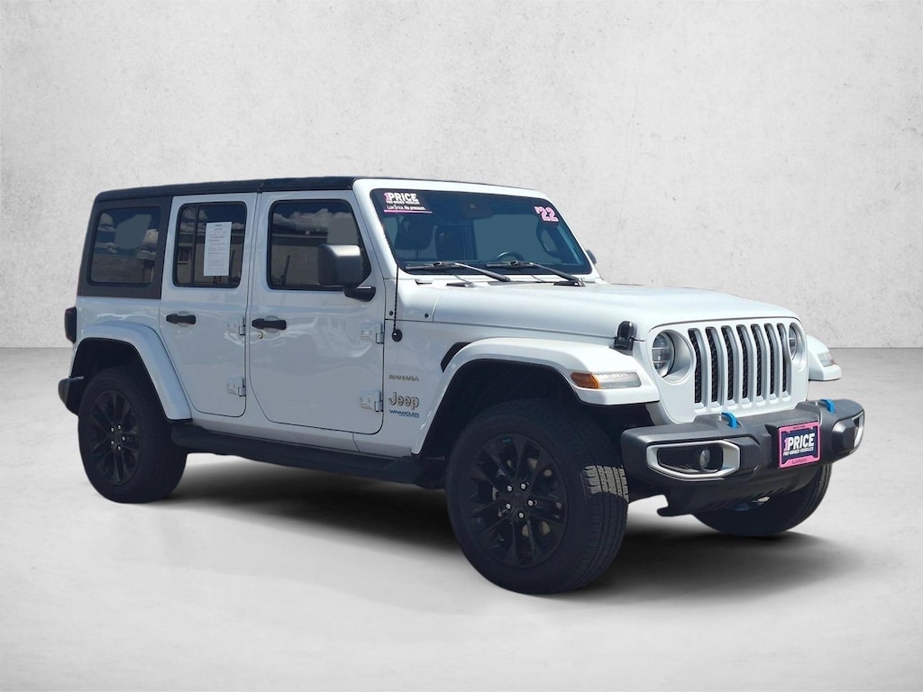 Used 2022 Jeep Wrangler 4xe Unlimited Sahara Sport Utility