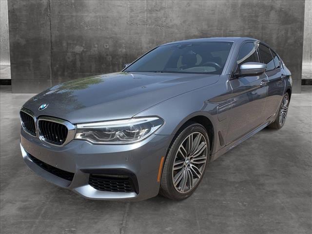 Used 2019 BMW 5 Series 530e with VIN WBAJB1C58KB375683 for sale in Littleton, CO